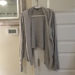 Gray Fitness Cardigan